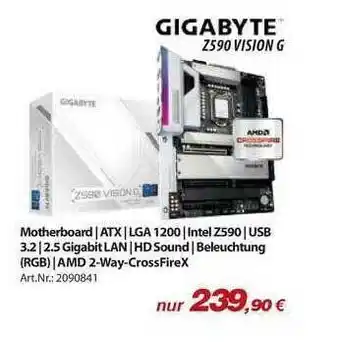 ACom PC Gigabyte Z590 Vision G Motherboard Angebot