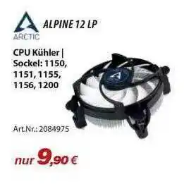 ACom PC Alpine 12 Lp Cpu Kühler Angebot