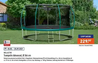 Aldi Nord Wellactive Trampolin Advanced Angebot