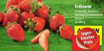 Lidl Erdbeeren 500 g Angebot