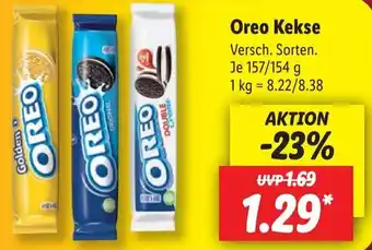 Lidl Oreo Kekse 157/154 g Angebot