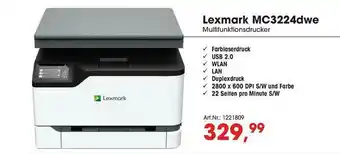 Arlt Lexmark Mc3224dwe Multifunktionsdrucker Angebot