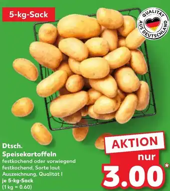 Kaufland Dtsch. Speisekartoffeln 5 kg Sack Angebot