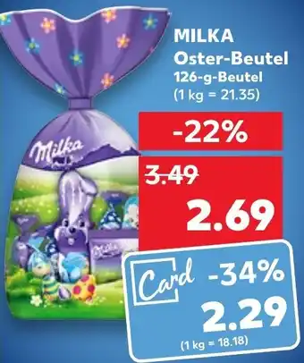 Kaufland Milka Oster Beutel 126 g Beutel Angebot