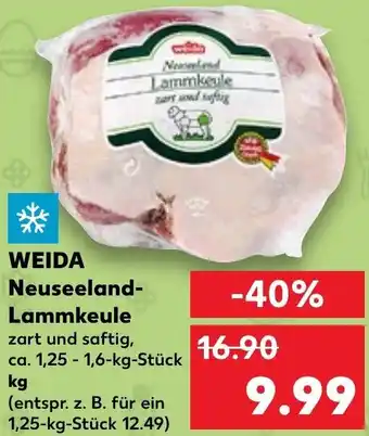 Kaufland Weida Neuseeland Lammkeule Angebot