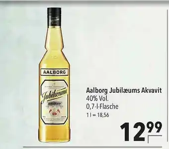 CITTI Markt Aalborg Jubilæums Akvavit Angebot