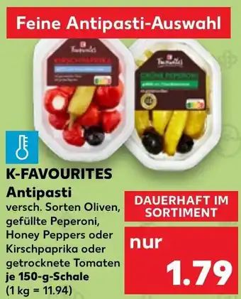 Kaufland K-Favourites Antipasti 150 g Schale Angebot