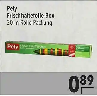 CITTI Markt Pely Frischhaltefolie-box Angebot