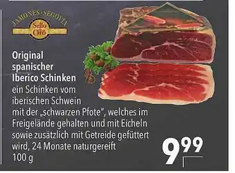 CITTI Markt Original Spanischer Lberico Schinken Angebot