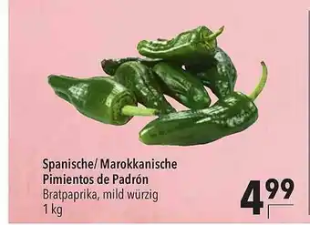 CITTI Markt Spanische-marokkanische Pimientos De Padron Angebot