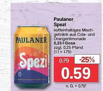 Famila Nord West Paulaner spezi Angebot