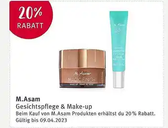 Rossmann M. asam gesichtspflege & make-up Angebot