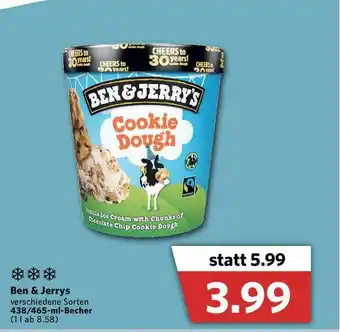 Combi Ben & Jerry's Verschiedene Sorten Angebot