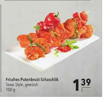 CITTI Markt Frisches Putenbrust-schaschlik Angebot