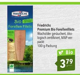 CITTI Markt Friedrichs Premium Bio Forellenfilets Angebot