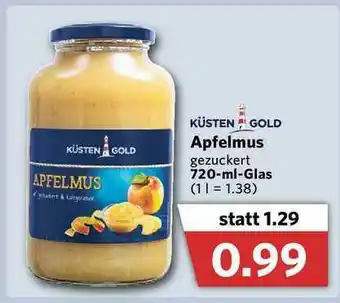 Combi Küsten Gold Apfelmus Angebot