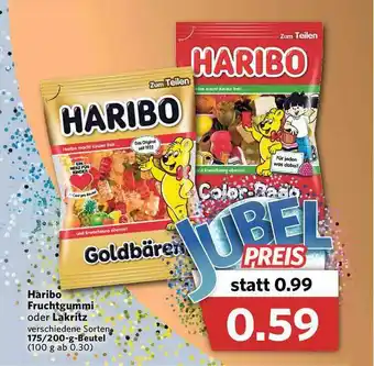 Combi Haribo Fruchtgummi Oder Lakritz Angebot