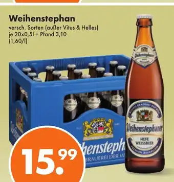 Trink und Spare Weihenstephan 20*500ml Angebot