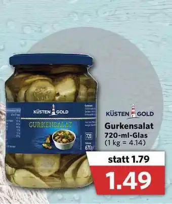 Combi Küsten Gold Gurkensalat Angebot