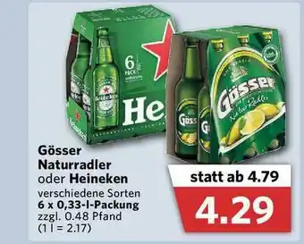 Combi Gösser Naturradler Oder Heineken Angebot