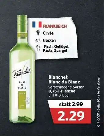 Combi Blanchet Blanc De Blanc Angebot