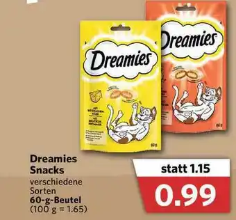 Combi Dreamies Snacks Angebot