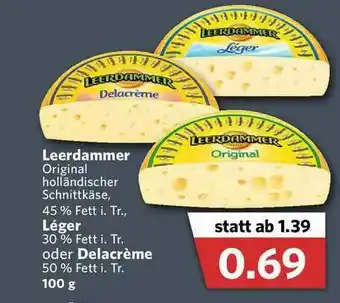 Combi Leerdammer Léger Oder Delacrème Angebot