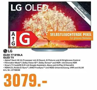 Saturn Lg Oled 77 B19la Oled Tv Angebot