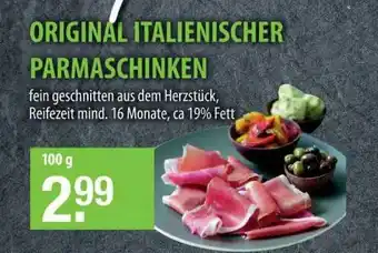 V Markt Original Italienischer Parmaschinken Angebot