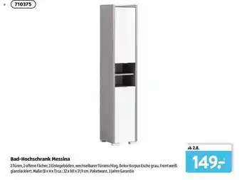 Aldi Süd Bad-hochschrank Messina Angebot