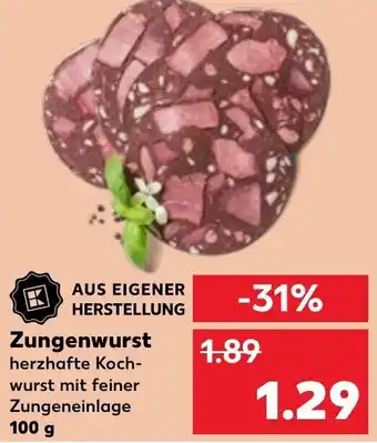 Kaufland Zungenwurst 100 g Angebot