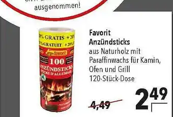 CITTI Markt Favorit Anzündsticks Angebot