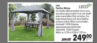 CITTI Markt Leco Pavillon Milena Angebot