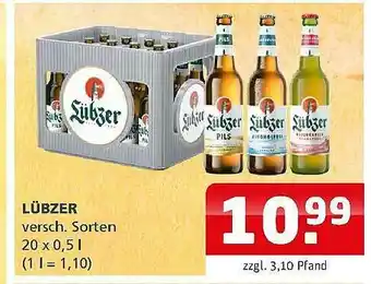 Getränkehaus Lübzer Angebot