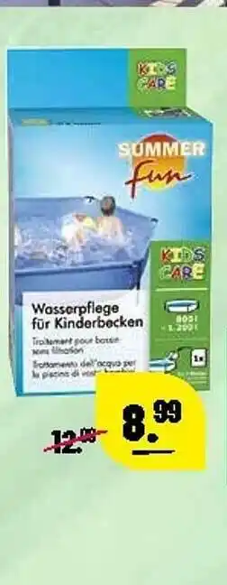 Leitermann Baumarkt Wasserpflege Für Kinderbecken Angebot