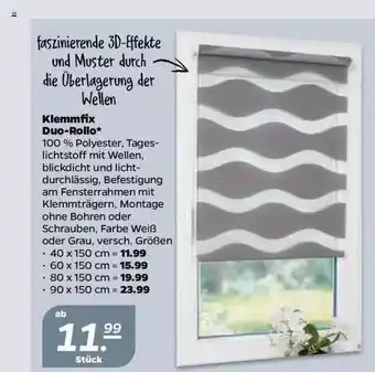 NETTO Klemmfix Duo-rollo Angebot