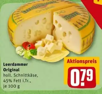 REWE City Leerdammer Original 100 g Angebot