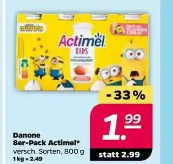 NETTO Danone 8er-pack Actimel Angebot