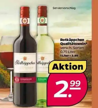 NETTO Rotkäppchen Qualitätswein Angebot