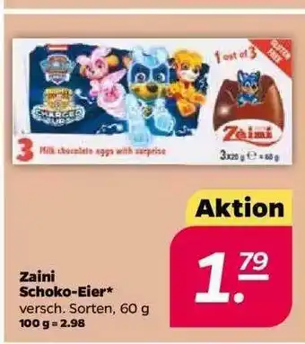 NETTO Zaini Schoko-eier Angebot