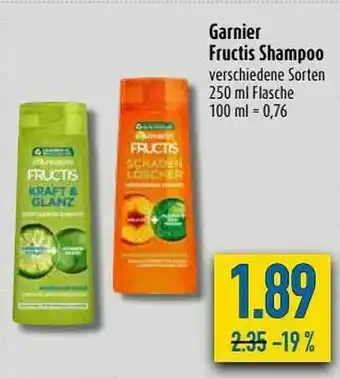 diska Garnier Fructis Shampoo Angebot