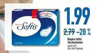 diska Regina Softis Taschentücher Angebot