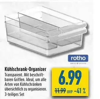 diska Rotho Kühlschrank-organizer Angebot