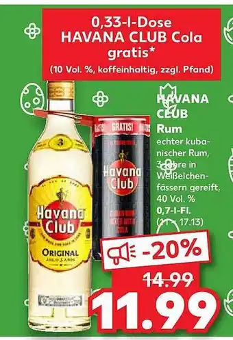 Kaufland Havana club rum Angebot