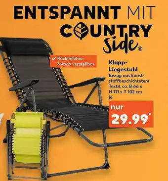 Kaufland Klapp-liegestuhl Angebot