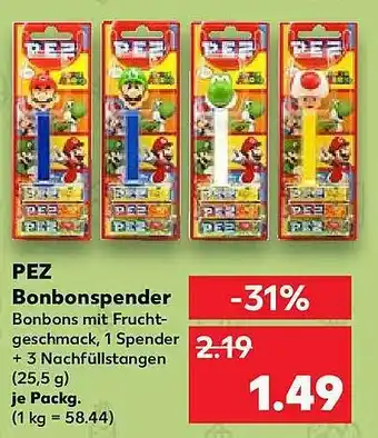 Kaufland Pez bonbonspender Angebot