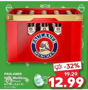 Kaufland Paulaner hefe-weißbier Angebot