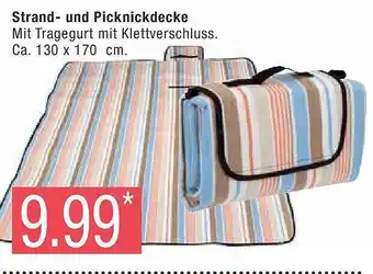 Marktkauf Strand- und picknickdecke Angebot