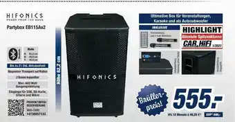 Expert Bening Hifonics Partybox Eb115av2 Angebot