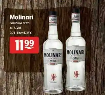 Getränke Hoffmann Molinari Sambuca Extra Angebot